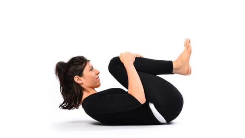 Knee-to-Chest Pose (Apanasana)